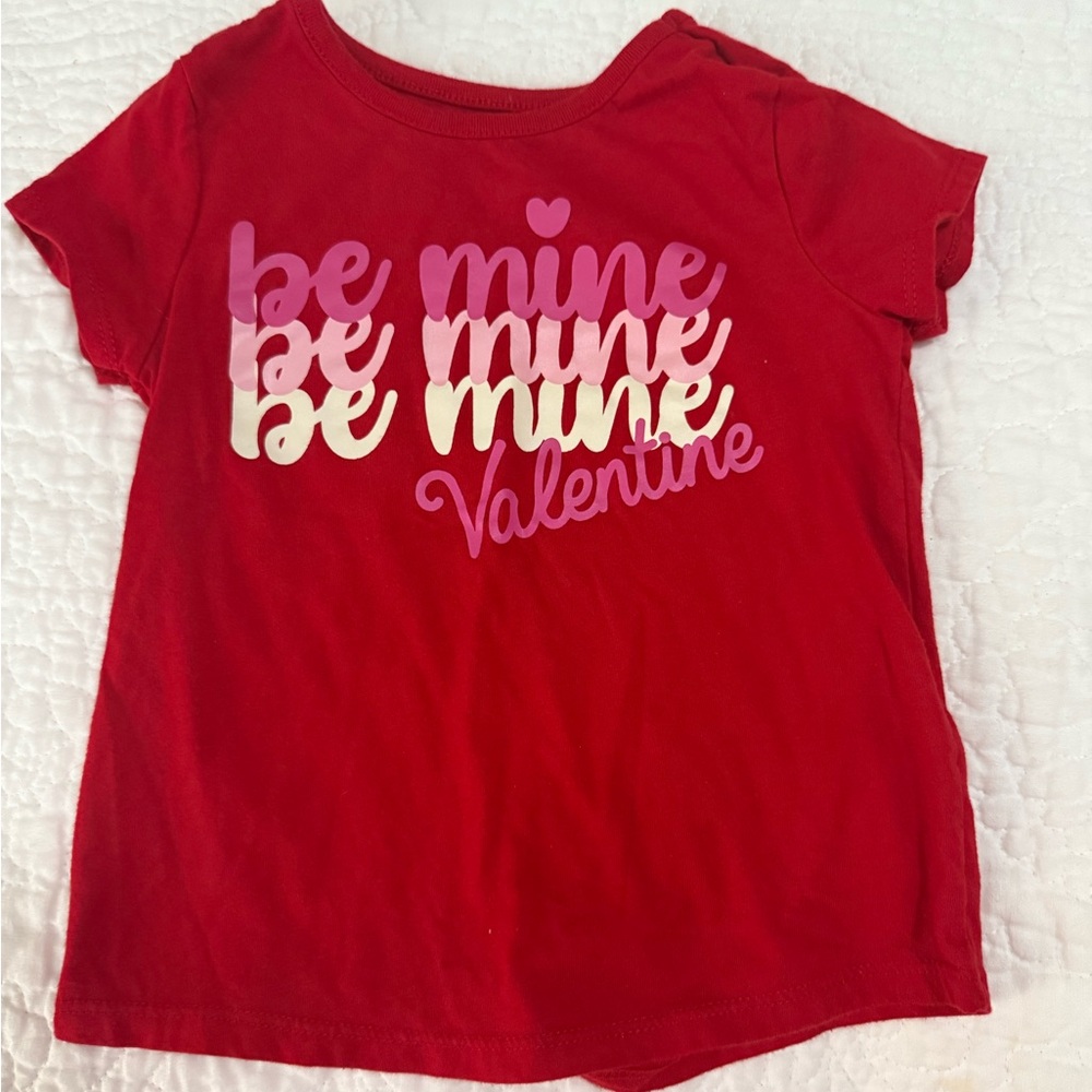 Like New Size 3T Way to Celebrate Red Kids Valentine's Shirt